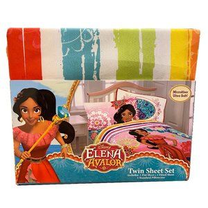 Disney Elena Avalor Microfiber 3 Piece Twin Bed Sheet Set